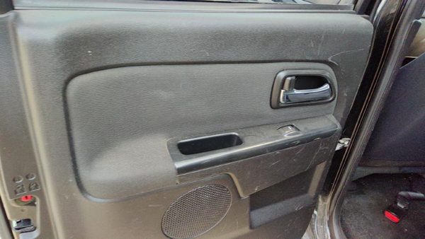 2007-12 Gmc Canyon Driver Left Rear Door Trim Panel With Switches Back Ebony 19J — photo 3