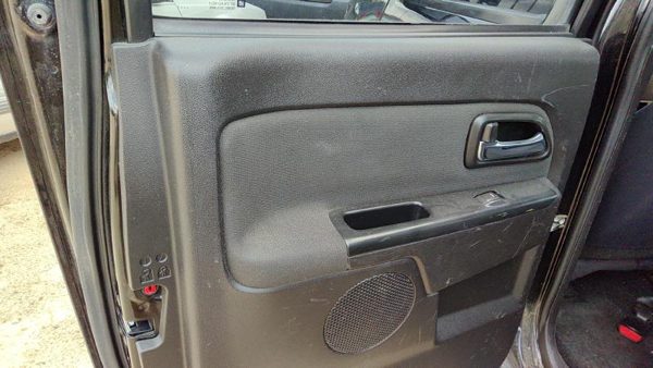 2007-12 Gmc Canyon Driver Left Rear Door Trim Panel With Switches Back Ebony 19J — photo 2