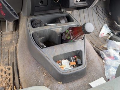2005-2007 Dodge Dakota Center Floor Console Oem Gray P9D5 1Bl701Dhaa