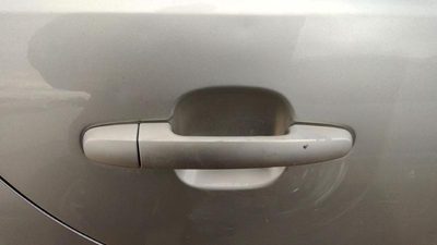 02-06 Camry Passenger Right Rear Outside Door Handle Back Lunar Mist Metallic