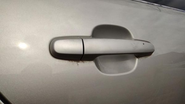 02-06 Camry Passenger Right Rear Outside Door Handle Back Lunar Mist Metallic — photo 5