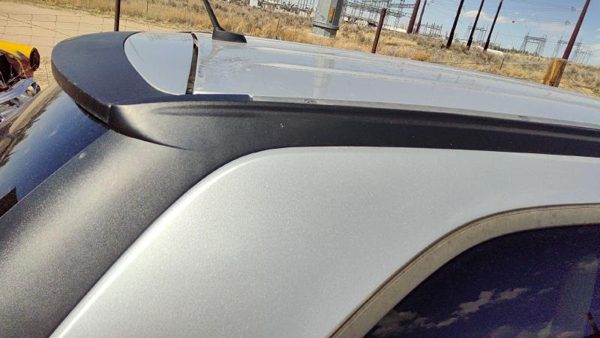 04-08 Pacifica Passenger Right Rear Quarter Panel Moulding Upper Corner Silver — photo 4