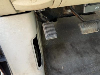 04-23 Durango Parking Brake Pedal Assembly Oem Complete Emergency Unit Gray Hjj1