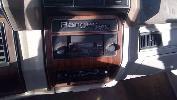 1981 Ford F150 Trim Bezel Around Radio Surround Dash Panel OEM Woodgrain Ranger — photo 6
