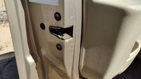2003-2007 Cadillac Cts Driver Left Front Door Latch With Rods/Cables Oem — photo 3
