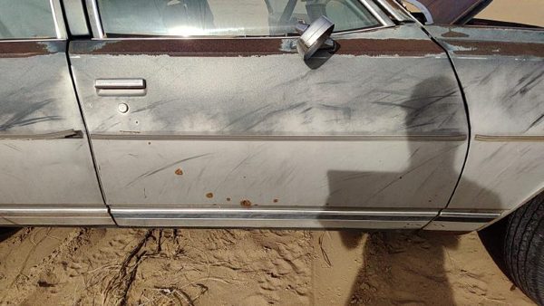 1979 Chevy Caprice RH Passenger Right Front Door Shell OEM Gray 20130327 — photo 3