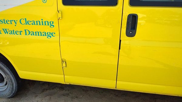 2002 Chevy Express 3500 Rear Door RH Yellow — photo 2