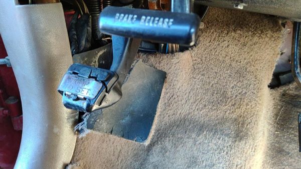 1988-1993 Grand Prix Parking Brake Pedal Assembly Oem Complete Emergency Unit — photo 3