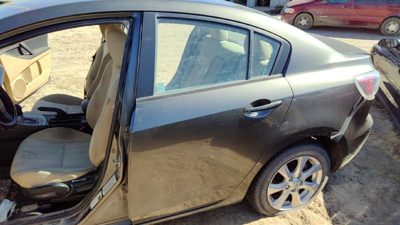 2010 Mazda 3 Rear Door LH 38R Graphite Mica