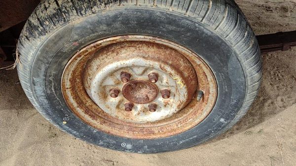 1977-1982 Ford Courier 14' Steel Wheel Oem Factory Rim #3 D77z1007c — photo 2