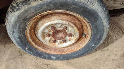 1977-1982 Ford Courier 14' Steel Wheel Oem Factory Rim #3 D77z1007c