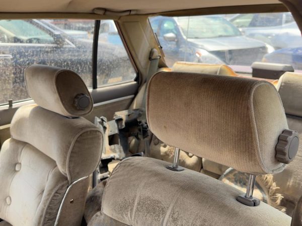 87 Nissan Maxima Pair Of Front Headrests Oem Left Right Set Seat 4Dr Sedan Gray — photo 4