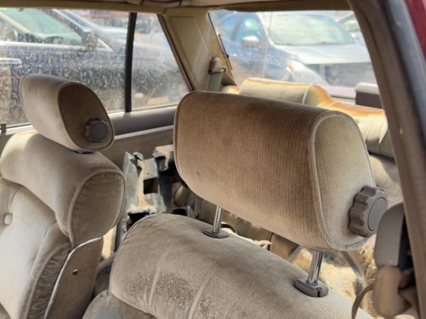 87 Nissan Maxima Pair Of Front Headrests Oem Left Right Set Seat 4Dr Sedan Gray — photo 3