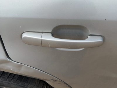 05-07 Fivehundred Passenger Right Rear Outside Door Handle Back Silver Birch Jp