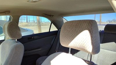 2002-2004 Toyota Camry Pair Of Front Headrests Oem Left Right Set Seat