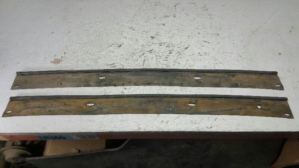 1979 Malibu Front Door Trim Panel LH OEM Driver Left Lower Plastic With Rubber — photo 3