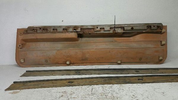 1979 Malibu Front Door Trim Panel LH OEM Driver Left Lower Plastic With Rubber — photo 2