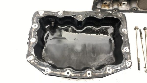 11-22 Super Duty Engine Oil Pan With Bolts Complete Assembly 6.7L Powerstroke — photo 4