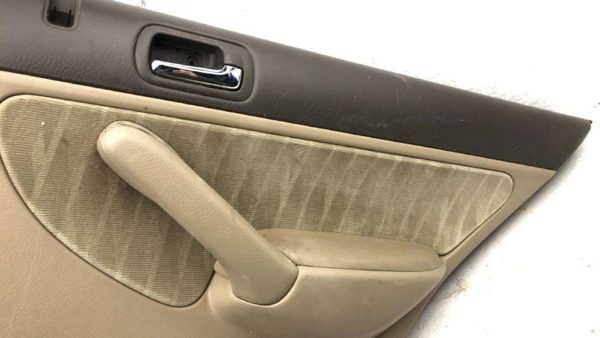 2003-2005 Honda Civic Passenger Right Rear Inside Door Trim Panel Oem Back Tan — photo 8
