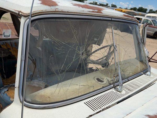 1967-1972 Ford F350 Windshield Chrome Trim Conventional Cab Factory OEM — photo 2