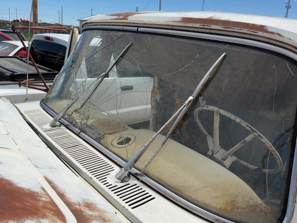 1967-1972 Ford F350 Windshield Chrome Trim Conventional Cab Factory OEM — photo 6