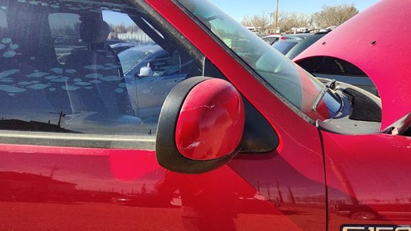 2002-2004 Ford F150 Passenger Right Power Side Mirror Door Mounted Oem Red — photo 3