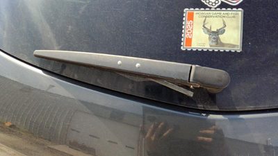 2009-17 Chevy Traverse Back Glass Wiper Arm Oem Rear Window Blade Liftgate Hatch
