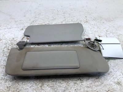 1994 Chrysler LHS Passenger Right Sun Visor Complete Assembly Set Gray 2 piece