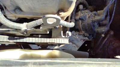 1995-1997 Nissan Hardbody Drive Belt Tensioner Assembly Oem 2.4L