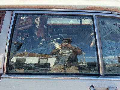 1987-1990 Buick Park Ave Driver Left Rear Side Window Door Glass Oem Back