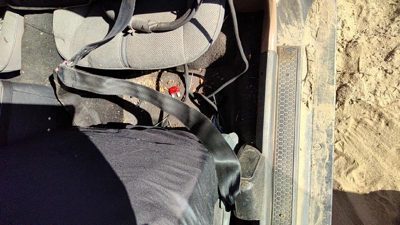 1989 Chevy Camaro Front Seat Belt Black