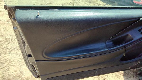 01-04 Ford Mustang Driver Left Front Door Trim Panel With Master Switch Black 9W — photo 2