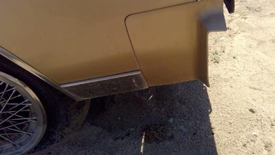 1980-1985 Olds 88 Passenger Right Moulding From Fender Oem Trim Strip Gold