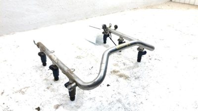 2001-2003 Mercedes Ml320 Complete Fuel Rail With Injectors Set Loaded Oem 3.2L