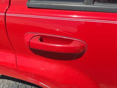 00-04 Grand Cherokee Passenger Right Rear Outside Door Handle Back Flame Red Pr4