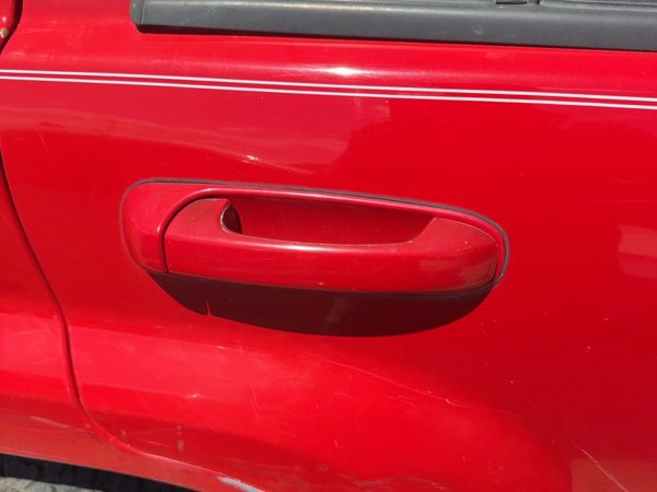 00-04 Grand Cherokee Passenger Right Rear Outside Door Handle Back Flame Red Pr4 — photo 3