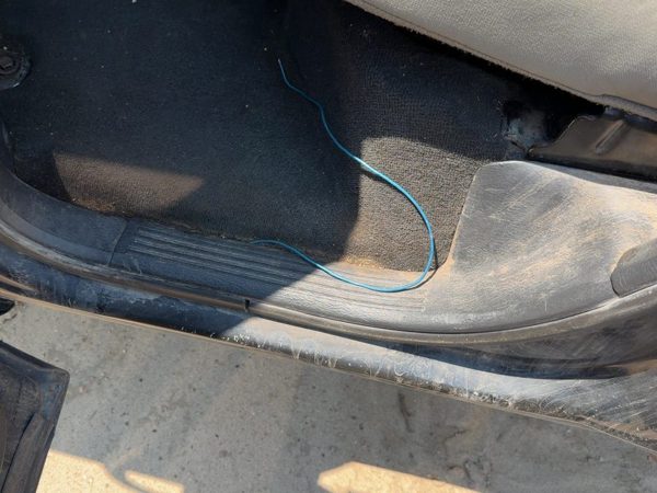 02-05 Dodge Ram 1500 Quad Cab Driver Left Rear Sill Step Trim Plate — photo 2