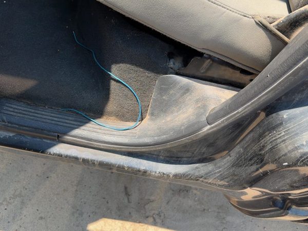 02-05 Dodge Ram 1500 Quad Cab Driver Left Rear Sill Step Trim Plate — photo 1