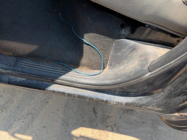 02-05 Dodge Ram 1500 Quad Cab Driver Left Rear Sill Step Trim Plate — photo 3