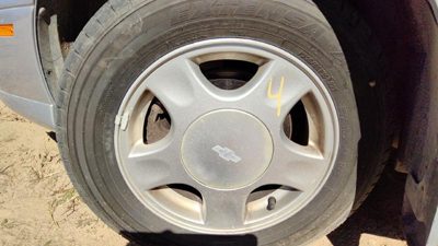 2000 2001 2002 Chevy Malibu 15" Aluminum Wheel Oem 5 Spoke Rim #4 12487564