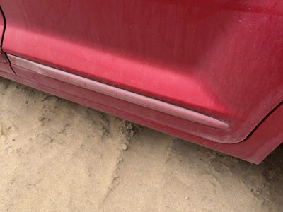 2008-2009 Chrysler PT Cruiser Driver Left Rear Door Moulding Exterior Trim