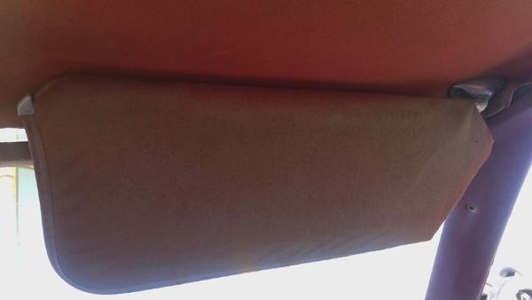 78-88 Buick Regal Passenger Right Sun Visor Oem Red — photo 4