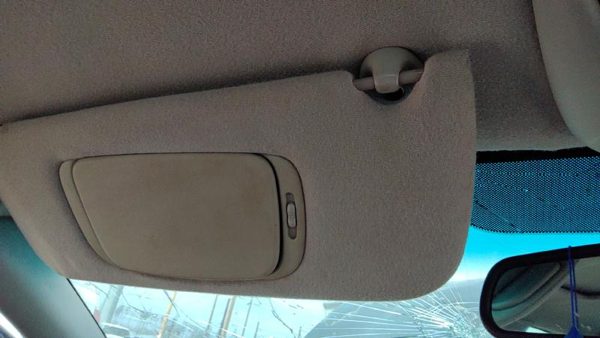 2000-2004 Chrysler 300M Driver Left Sun Visor Oem Black 0Th97tl2ab — photo 4