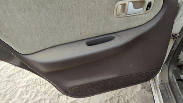1991-1995 Infinity G20 Driver Left Rear Door Trim Panel With Switches Back Brown — photo 7