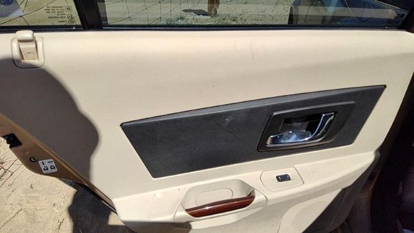 04-05 Cts Driver Left Rear Door Trim Panel With Switches Back Neutral 702 — photo 3