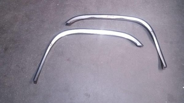 2004 Yukon Fender Moulding LH RH Trim Flares Stainless Steel 2131 For Chevy — photo 6