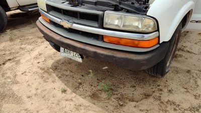 1999 S10/s15/sonoma Truck Front Bumper Assy. S10 Pickup White 50U