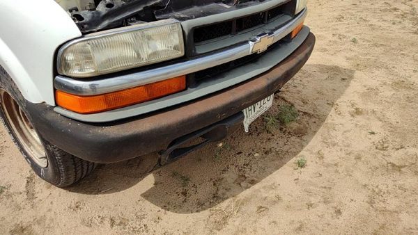 1999 S10/s15/sonoma Truck Front Bumper Assy. S10 Pickup White 50U — photo 8