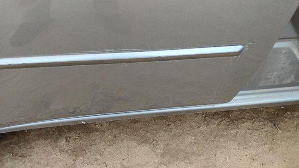07-12 Nissan Sentra Passenger Right Rear Moulding From Door Back Trim Gray K36 — photo 4