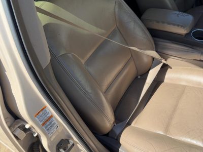 2001 Lincoln LS Passenger Right Front Seat Belt Retractor Shoulder Tan 4H OEM